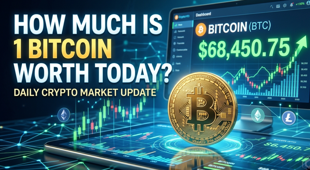 How Much is 1 Bitcoin Worth Today