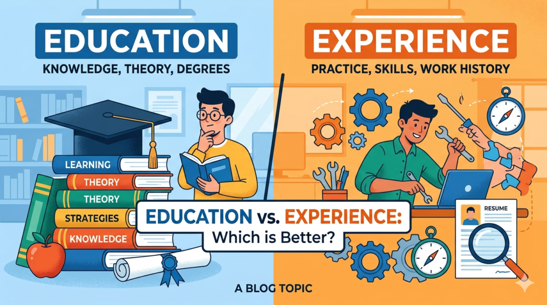 Education vs. Experience: Which is Better?