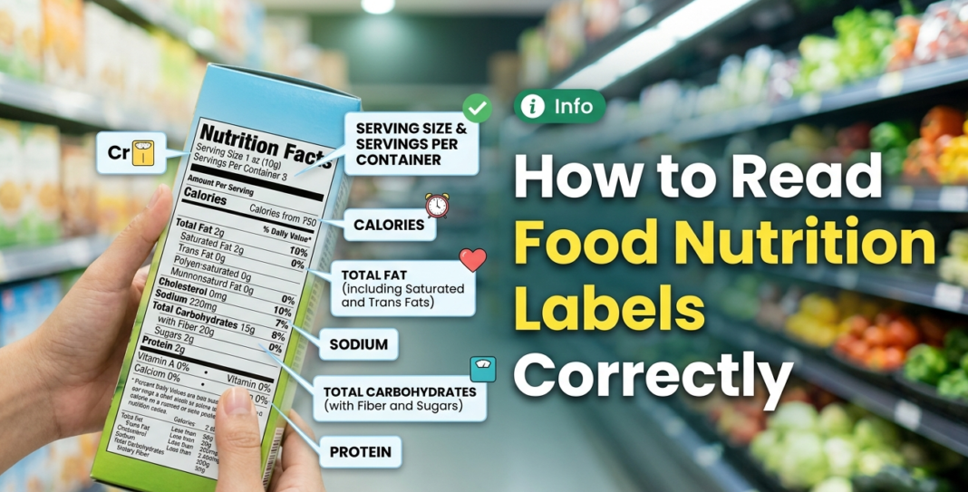 How to Read Food Nutrition Labels Correctly