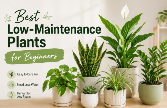 Best Low-Maintenance Plants for Beginners