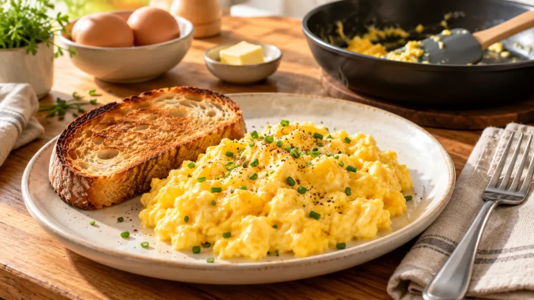 How to Make Perfect Scrambled Eggs